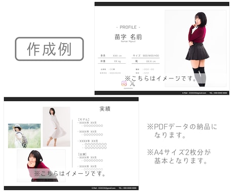 シンプルで伝わりやすいコンポジットを作成します 最低限な情報でシンプルにわかりやすく イメージ2