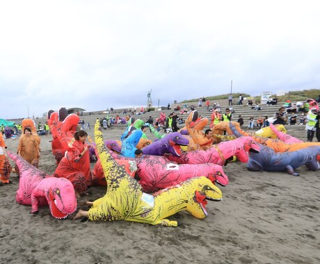 ストレス発散！大人気の恐竜レースプロデュースします 全国で流行している恐竜レースを主催してみませんか？ イメージ2