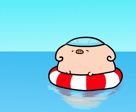 丸っこくてかわいい動物を描きます イメージ1