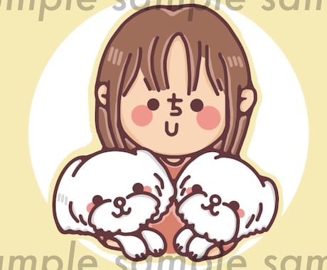 壁紙用イラスト描きます インスタで好評だったスマホの待ち受けイラスト！ イメージ2