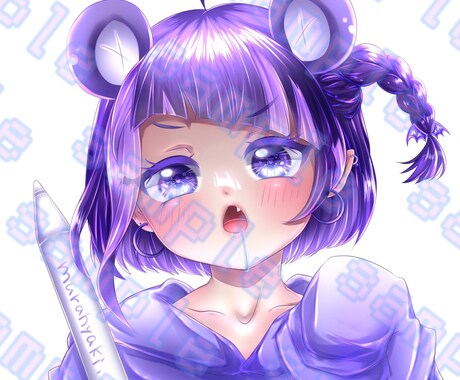 キラキラアイコン、描きます あなたの為だけのイラスト描きます イメージ2
