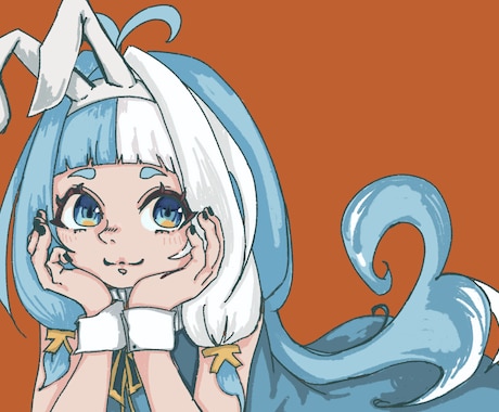 貴方だけのオリジナルイラスト制作します SNSアイコンや一枚絵、歌ってみたイラスト等描きます！ イメージ1