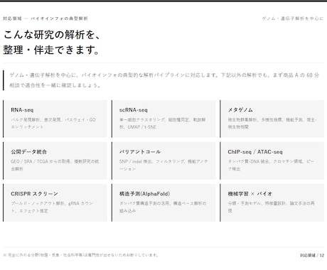 論文品質で解析コードを準備したい方を伴走します Reviewer にコード品質を問われた修士・博士へ イメージ1