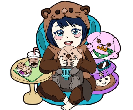 コントラストのはっきりした濃いイラストを描きます なんでもお気軽にご相談ください! イメージ2