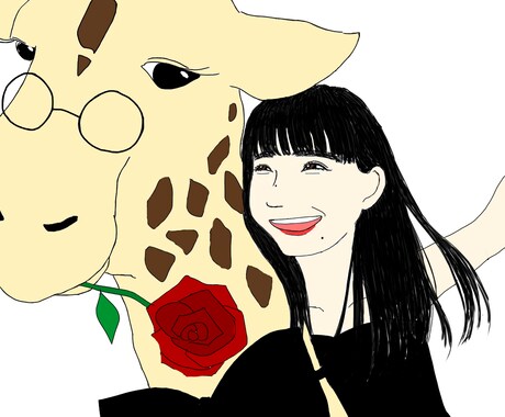 人物、動物の似顔絵描きます 生き生きとした似顔絵を描きます！ イメージ2