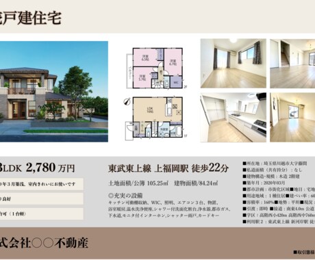 低価格！販売図面を作成します 現役宅建士が低価格にて売買の販売図面を作成します イメージ2