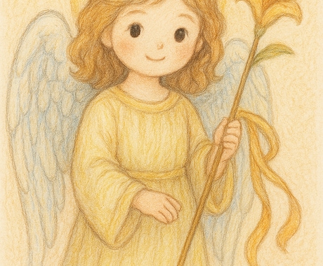 ジョフィエル⭐︎イラストとメッセージをお伝えします ☆大天使ジョフィエル☆のサポートとメッセージ＆ミニイラスト イメージ1