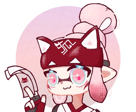 かわいいポップなアイコン描きます デフォルメのかわいいアイコンやサムネイルに！ イメージ2