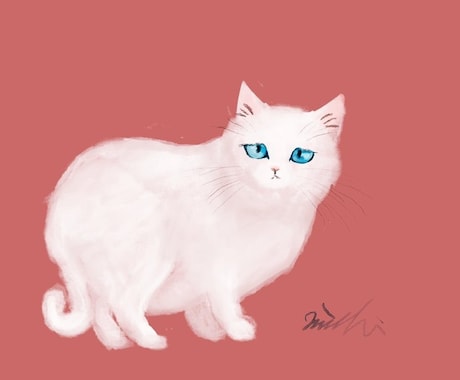 ふんわり可愛いペット似顔絵お描きします 大切な家族を“世界で1枚の宝物”に イメージ2