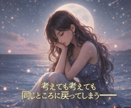 あなたの今の本心を静かに照らします 現状＋アドバイス計2枚のカード。迷いを手放すヒントをお届け。 イメージ2
