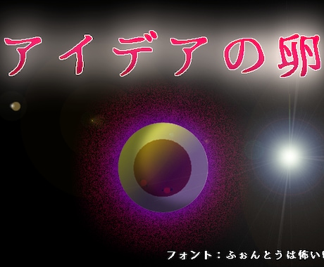 アイデアやシナリオの提供を行います 私のあり余るアイデアをあなたにお分け致します イメージ1