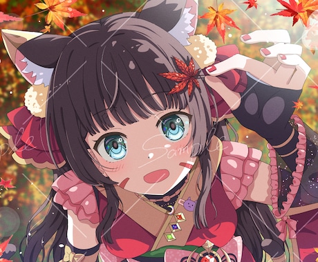 アニメ調のイラスト描きます 修正無しのサービス価格プラン♪ イメージ2