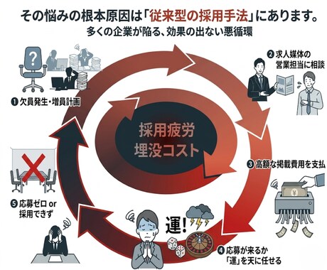 採用プロが伴走！求人添削と月1面談でサポートします 月額3万でチャット無制限＆プロの採用戦略 イメージ2