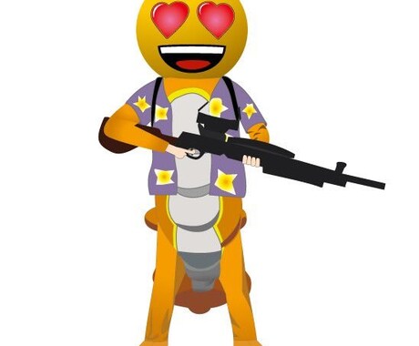 デフォルメポップなキャラクター作ります ポップなイラスト、SNSやゲームアイコン等を作成します。 イメージ2