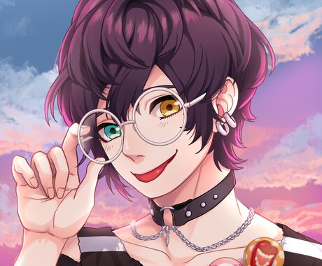 オリジナルキャラアイコン制作します ▷ご要望･ご質問などお気軽にご相談くださいませ イメージ2
