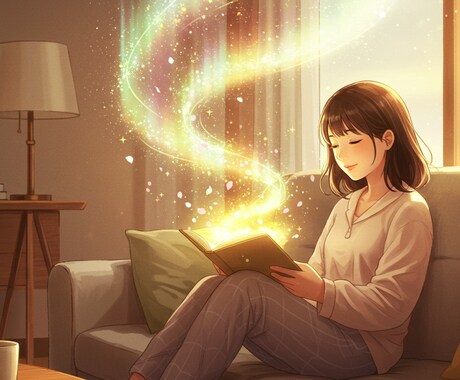 読むだけで癒される＊オリジナルの物語りを作ります 〜保育士がお届けする、脳が喜ぶ大人のリラクゼーション〜 イメージ1
