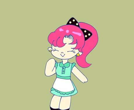 即日納品！レトロ調に描きます あなたの絵をレトロ風に！好きなキャラでも◎！ イメージ2