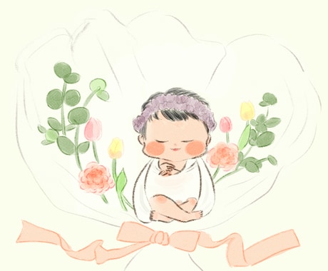 ゆるくてかわいい似顔絵を描きます ほっこりあったかにがおえやさん！ イメージ2