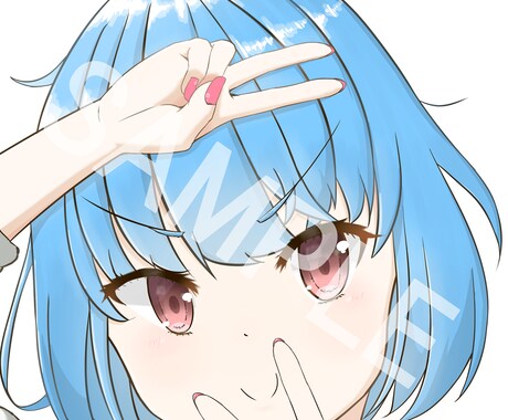 アイコンイラストを描きます SNSなどで利用できるアイコンイラストを描かせていただきます イメージ1