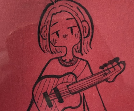 SNSのアイコンなどにゆるく描きます イメージ1