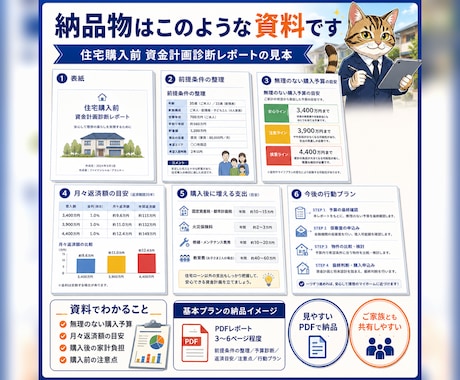住宅購入前に無理のない予算とローンを診断します FPが家計・貯蓄・将来支出をもとに購入可能額を見える化します イメージ2