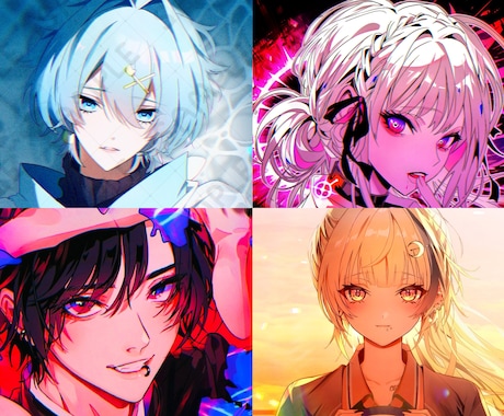 最短1日┊︎商用可 キャラクターイラスト制作します イメージ1