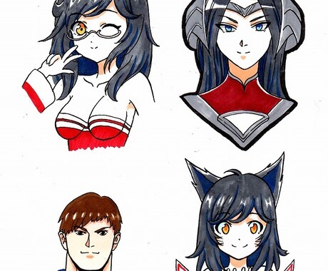 ご希望のアイコン描きます SNSで利用したいアイコンがある方 イメージ1