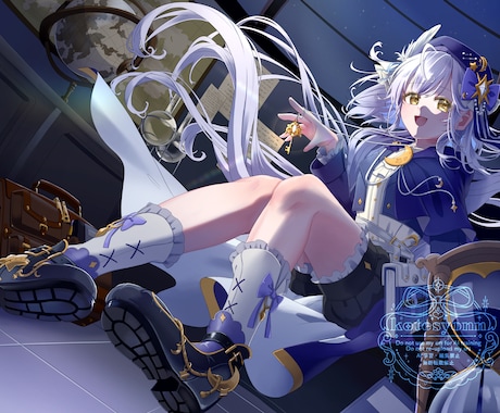 世界観重視！綺麗な一枚イラストお描きします サムネや記念日イラスト、キービジュアルなどにピッタリ！ イメージ2