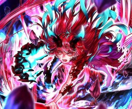 あなたの要望に応えて素敵なイラストを描きます 重厚な塗りと透明感であなたのイメージを形作ります イメージ1