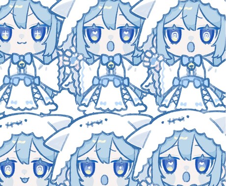 おばけねこ量産お描きします ハロウィンにかわいいミニキャラは如何でしょうか！ イメージ2