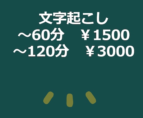 音声 ◤文字起こし実施致します ～音声や動画から～ご相談はお気軽にどうぞ イメージ1