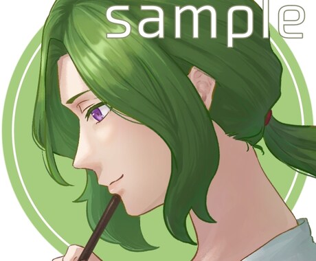 SNS用アイコンイラストお描きします 等身･SDキャラクターどちらでもOK！ イメージ2