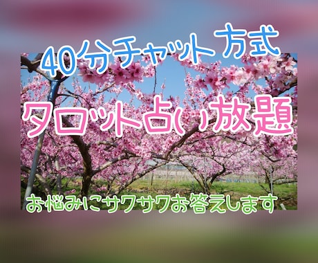 40分チャット鑑定✨タロット占いをします タロット占いをリアルタイムでチャット方式に拝見させて頂きます イメージ1