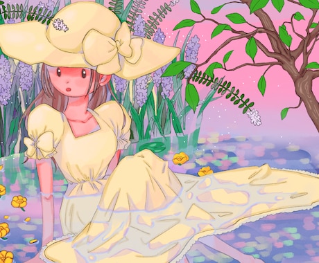 商用利用OKイラストレーターがイラストを描きます ブログやSNSの記事にピッタリ！ポップで明るいイラスト イメージ2