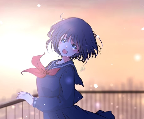 女の子の一枚絵、アイコン、サムネ描きます イメージ1