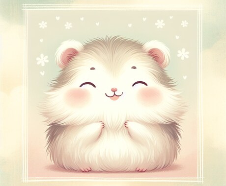 可愛いイラストを作成します 可愛いキャラクターを作成しています イメージ1