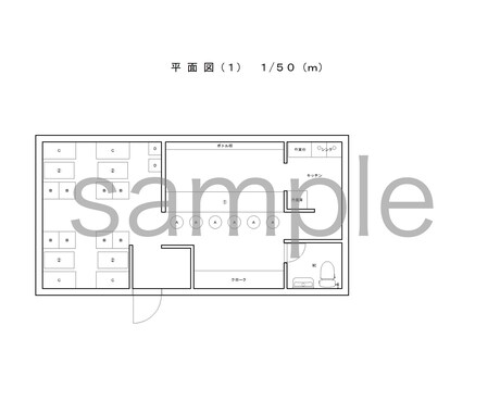 各種申請用図面の作成代行承ります 行政書士・事業主向け 図面の作成代行 【AutoCAD対応】 イメージ2