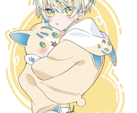 かわいい・かっこいい立ち絵描きます 立ち絵・二面図・三面図作成可能です！ イメージ2