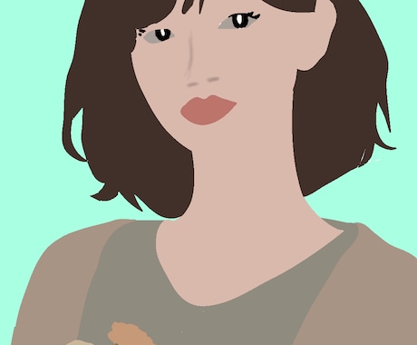 2つの絵柄で似顔絵アイコンを描きます お写真の雰囲気をもとに、デフォルメしたアイコンを作成します イメージ2