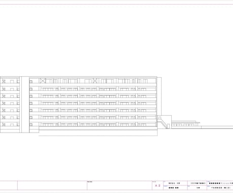 JW_CADでの図面の作図、工事写真整理します 建物図面や下地補修図面をＪＷ－ＣＡＤで作成します。 イメージ1