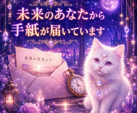 即日鑑定　未来のあなたから手紙が届いています 未来のあなたは今のあなたに何を言う？ イメージ1