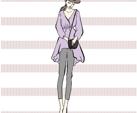 イラスト描きます ファッションイラストを主にイラストを描きます！ イメージ2