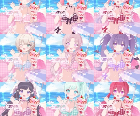 水着量産を制作します VTuberさんなどにおすすめです！ イメージ2