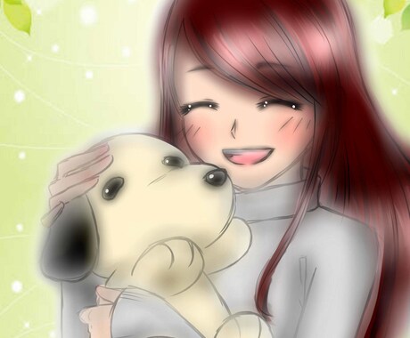 優しい似顔絵描きます 出産祝いに、成長記録に…優しい画風の似顔絵描きます♪ イメージ2