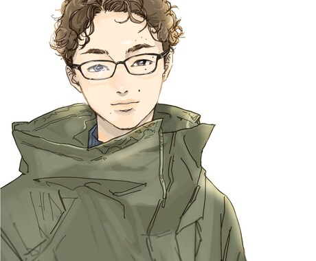 美人美形なアイコン！描きます あなたのお写真を元に飛び切りの美形に！ イメージ2