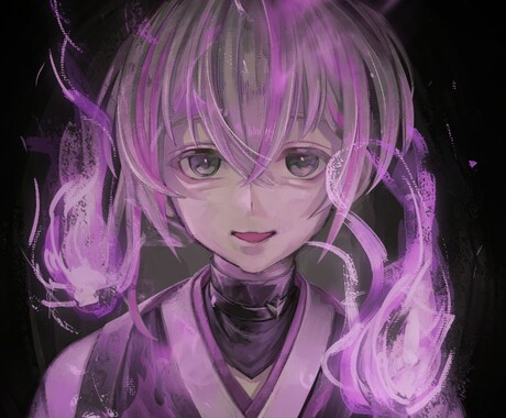 最短2日！MV、歌ってみた等厚塗り一枚絵を描きます MV映えする高品質厚塗りイラスト、素早くお届けします！ イメージ2