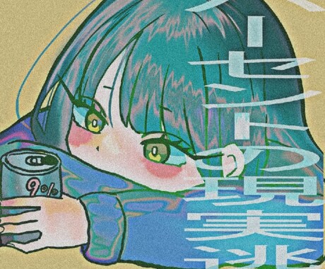 レトロポップな可愛いテイストの女の子描きます Snsのアイコンやヘッダー活動されているキャラデザ描きます！ イメージ2