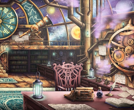 IRIAM用背景イラストを描きます IRIAMでファンタジーオリジナル背景を イメージ2