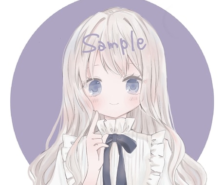 淡くふんわりなアイコンなどイラスト描きます イメージ1