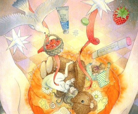 アナログで描いたイラストを物品配送します 配送希望専用相談窓口です。まずはご相談ください。 イメージ1